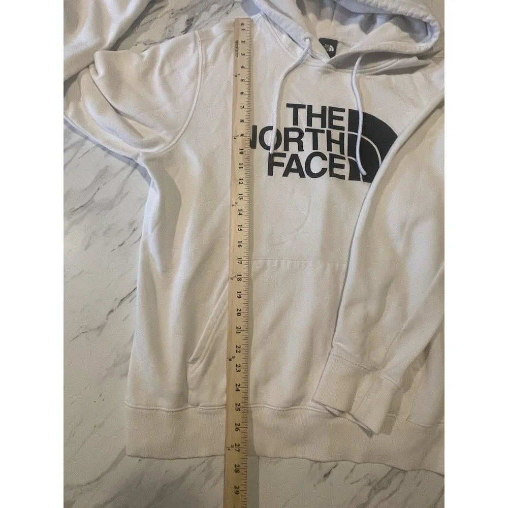 The North Face Men's Half Dome Pullover Hoodie TNF White Size Large